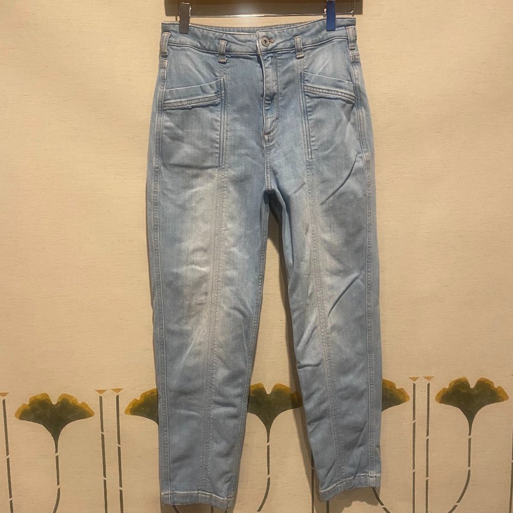 Anthropologie Pilcro & the Letterpress Light Blue Wash Jeans, Size 27